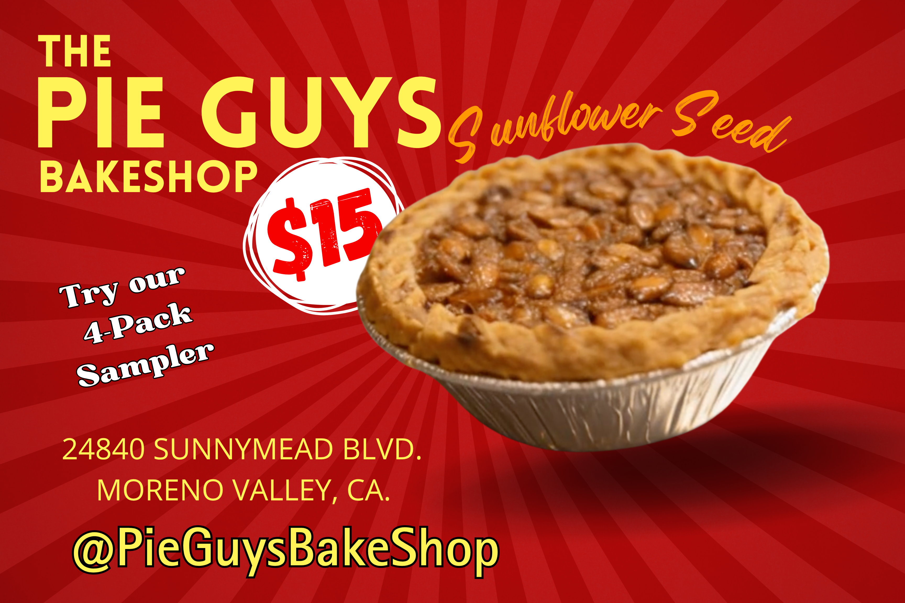 Sunflower Seed Pie